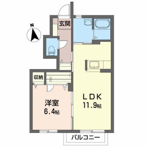ルパルクＢ 102号室