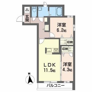 グランドール成沢 201号-16