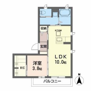 シャルール 101号室