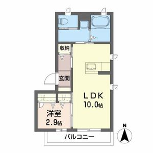 シャルール 302号室