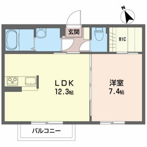 Ｍｏｏｎ　Ｖｉｌｌａ B102号室