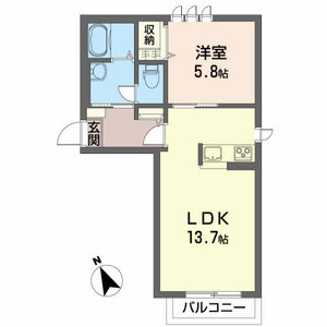 Ｍｏｏｎ　Ｖｉｌｌａ B201号室