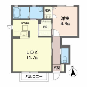 シャーメゾン杜王Ⅰ A101号室