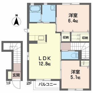 マルモーレ　Ａ A201号室