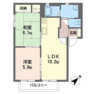 プリモアール大宮Ｂ 201号室