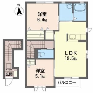 シャッフレⅠ A203号室
