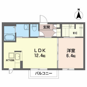 ソレアードⅠ 102号室