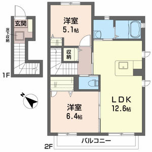 アムールコートⅢＣ C202号室