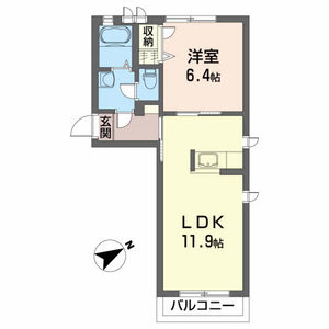 シャーメゾンピノＡ A103号-4
