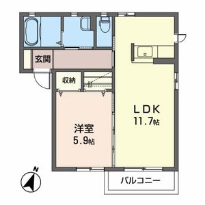 アベニュー欅　Ｂ B202号室