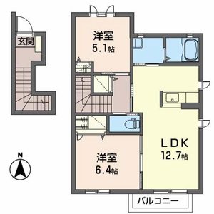 ユートピア　カトレア 201号室