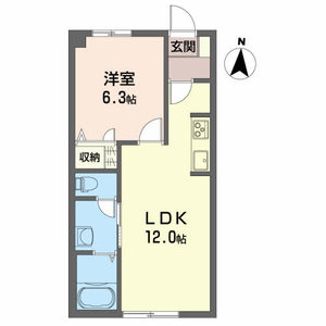 シャーメゾンミワ 205号室