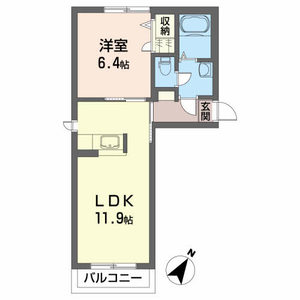 クラヴィエ菜根 203号-4