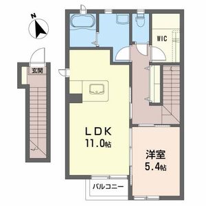 カーサ・ドルチェ 201号室