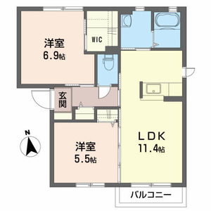 サニーコートＫＵＲＡⅡ 102号室