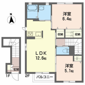 シャーメゾン・ラサ 201号室