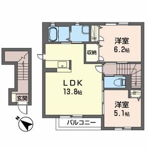 シャーメゾンアルファ　Ⅰ A201号-14