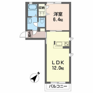 シャーメゾンイシファインＤ D103号室