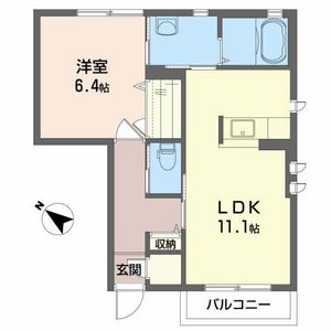 シャーメゾンエンゼル　Ａ A102号室