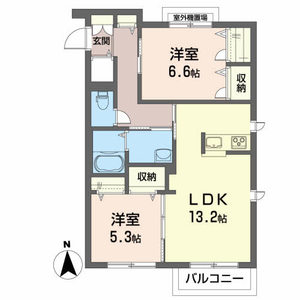 メゾンマスト盛南Ⅴ 301号室