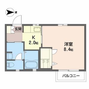 メゾン　ドゥ　ボヌールⅡ 201号室