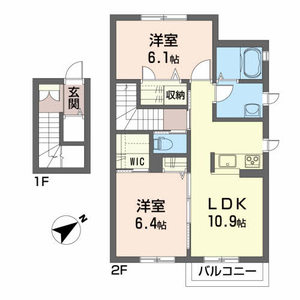 三内シャーメゾンＣ C201号室