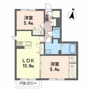 安齋ハイツⅡ 105号-2