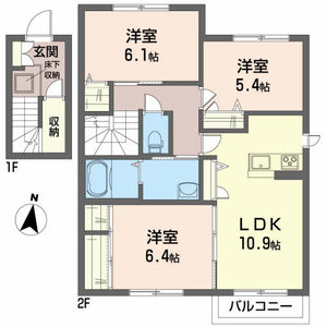 安齋ハイツⅡ 201号室
