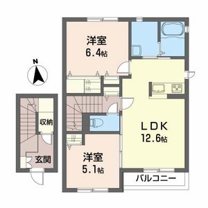 シャーメゾン光 203号室