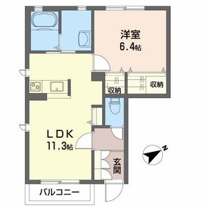 シャーメゾンコトンＡ A101号室