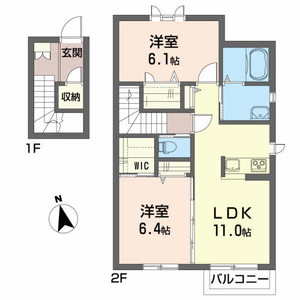グランプラス　Ｄ D201号室