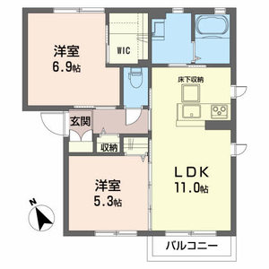 シャーメゾン南宮 102号室