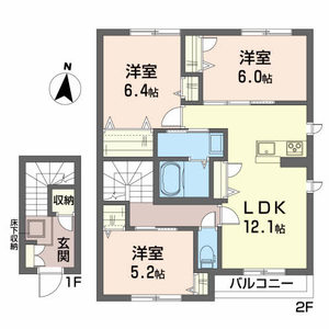 メゾンドゥ・セナスイ 203号室