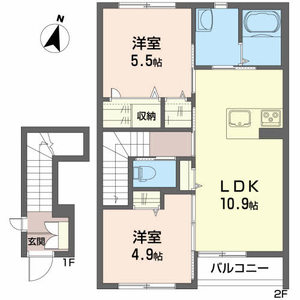 シャーメゾン・ポルト B201号室