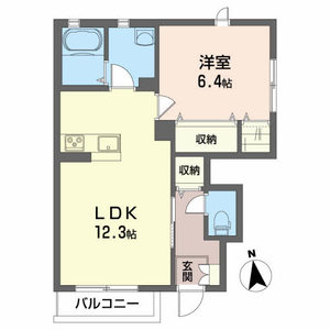 フラット城南Ⅱ 102号室