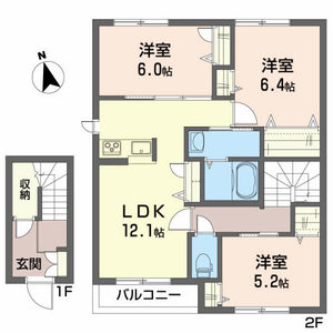 コンフォール　Ｃ 201号室