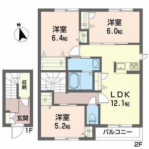 コンフォール　Ｃ 202号室