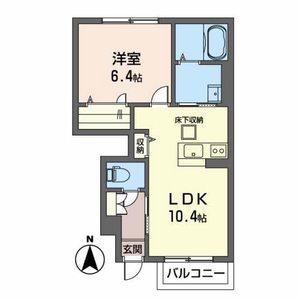 クラヴィエＴＥ 102号室