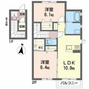 シャーメゾン宮野中央Ｂ B202号室
