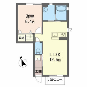 パークサイド新山Ｂ B102号室