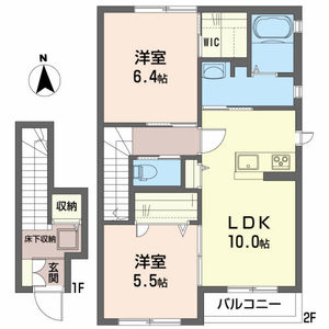 クラヴィエⅡ 202号室