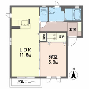 メゾン ト レスポアールB 201号-4