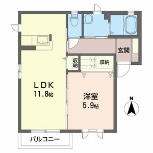 メゾン　ト　レスポアールＡ 101号室