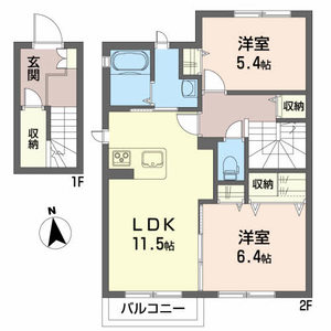 パレ・ドール吉原 202号室