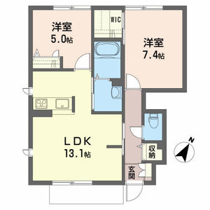 シャーメゾントミーＡ A101号室