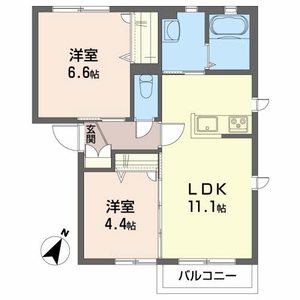 シャーメゾン下角Ａ A202号室