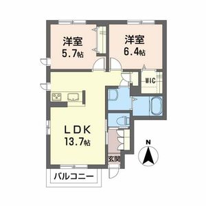 シャーメゾン　アップルＡ A101号室