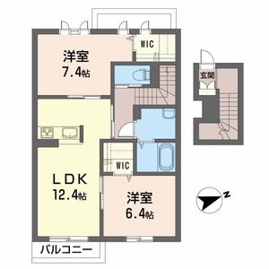 シャーメゾン安達ヶ原Ａ棟 A205号室