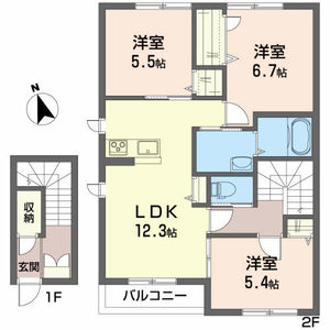 プレミアス 201号室