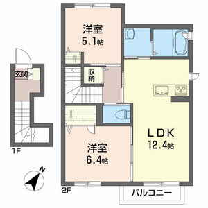 リラフォート東部台 201号室